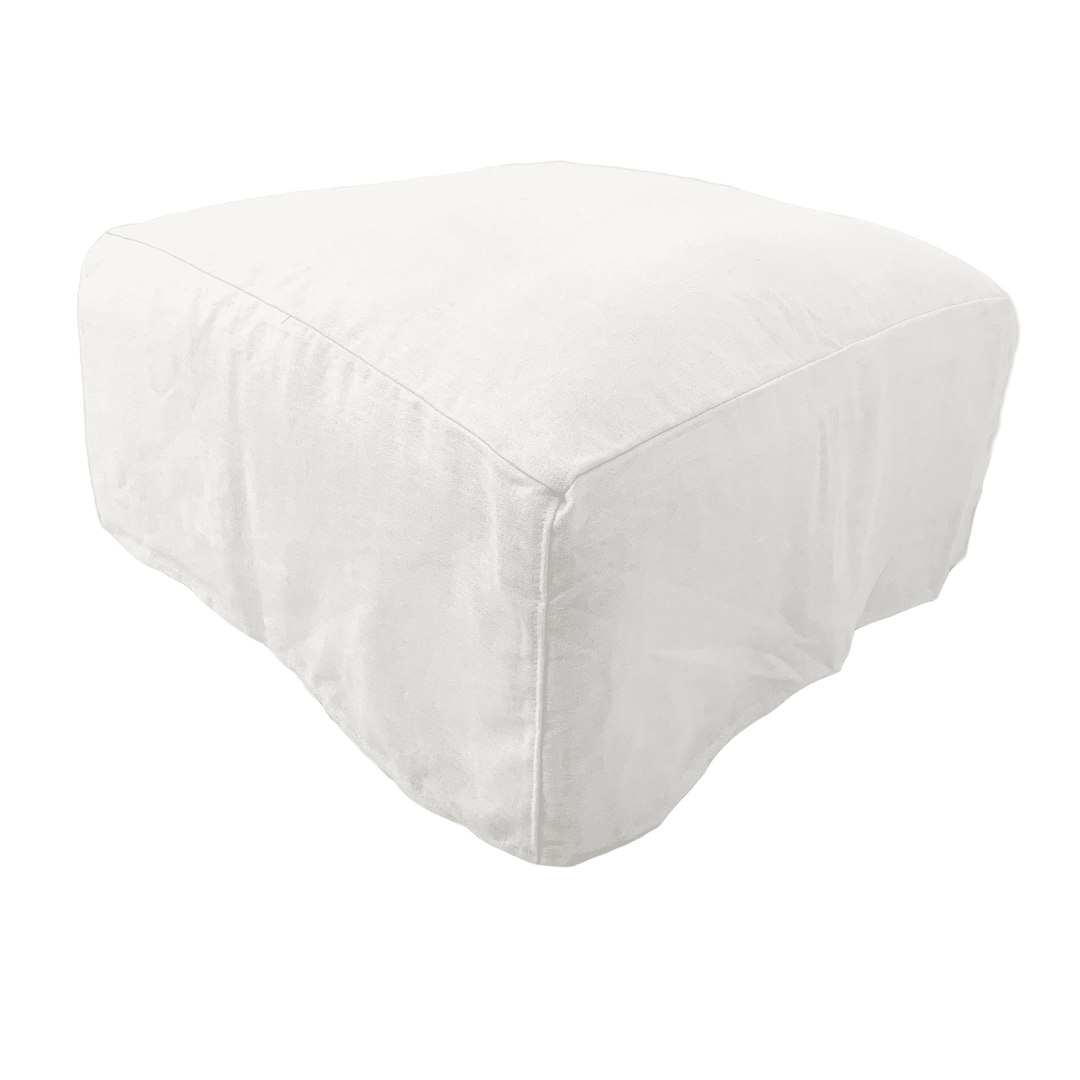 Zoco Home Furniture Ibiza Linen Pouf