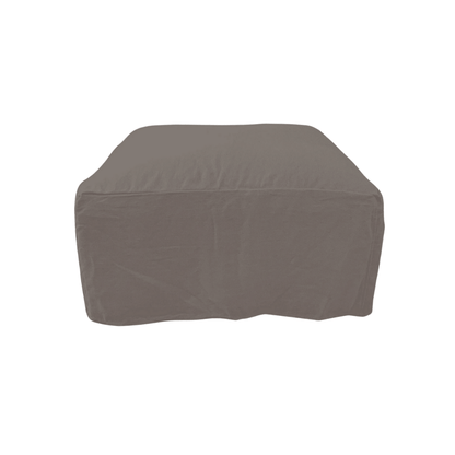 Zoco Home Furniture/Sofa Ibiza Linen Pouf