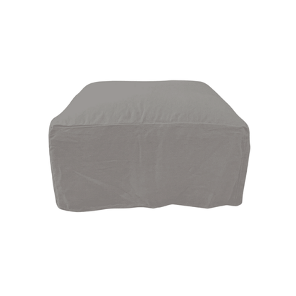 Zoco Home Furniture/Sofa Ibiza Linen Pouf