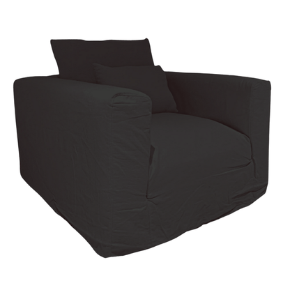 Zoco Home Furniture/Sofa Ibiza Linen Single Sofa