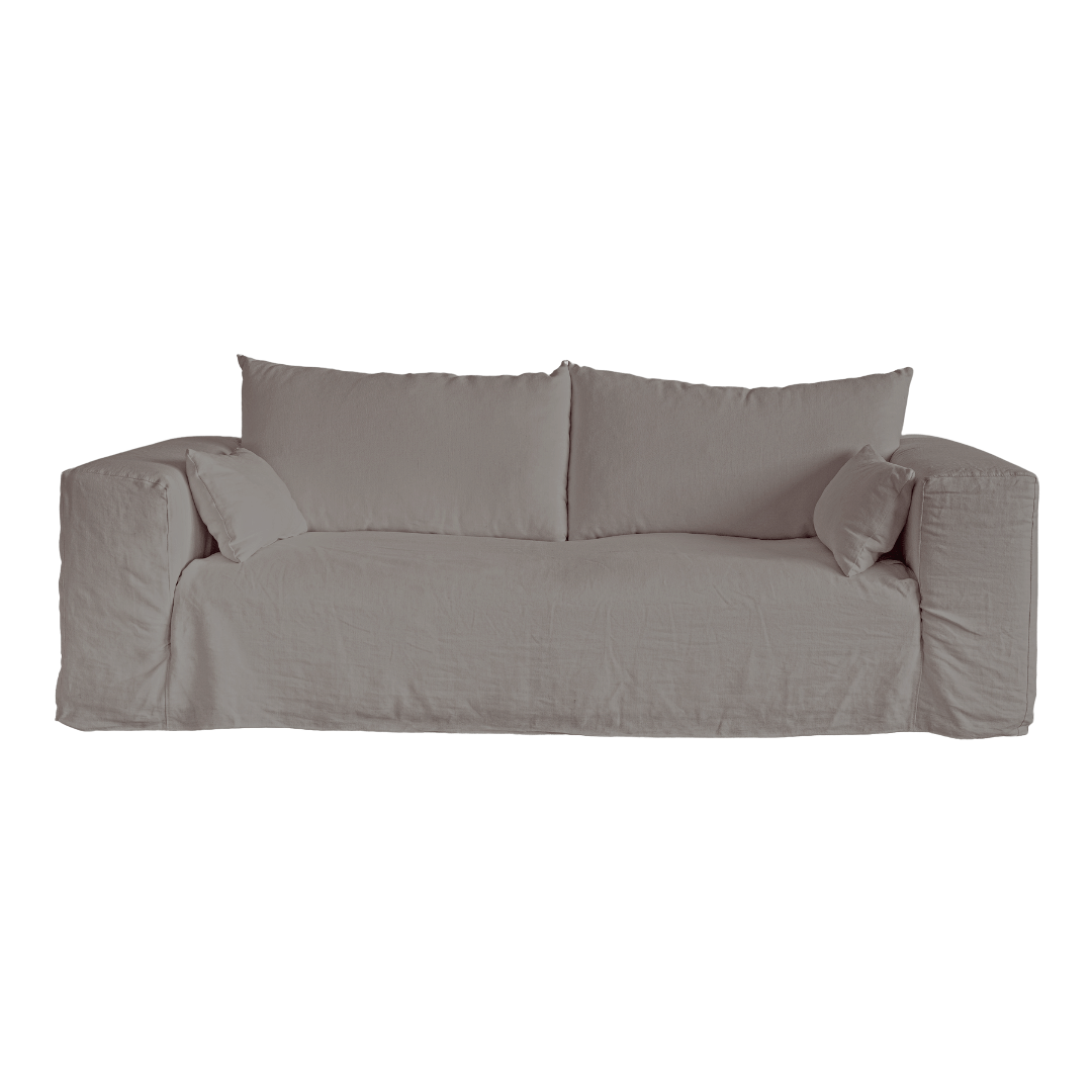 Zoco Home Furniture/Sofa Ibiza Linen Sofa | 245cm