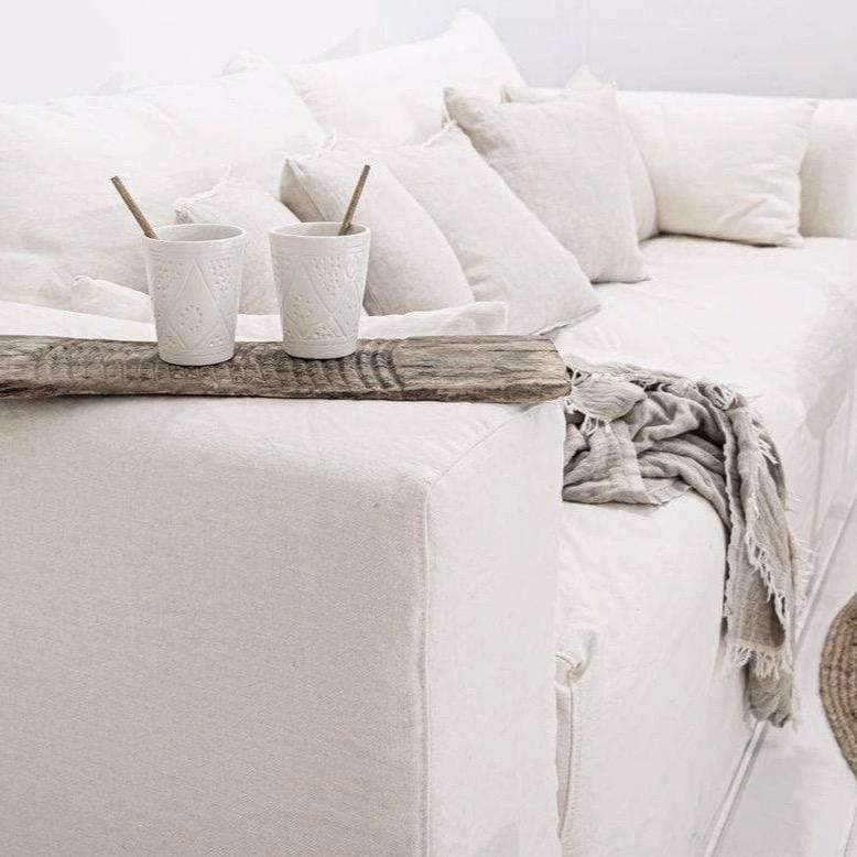 Zoco Home Furniture/Sofa Ibiza Linen Sofa | 245cm