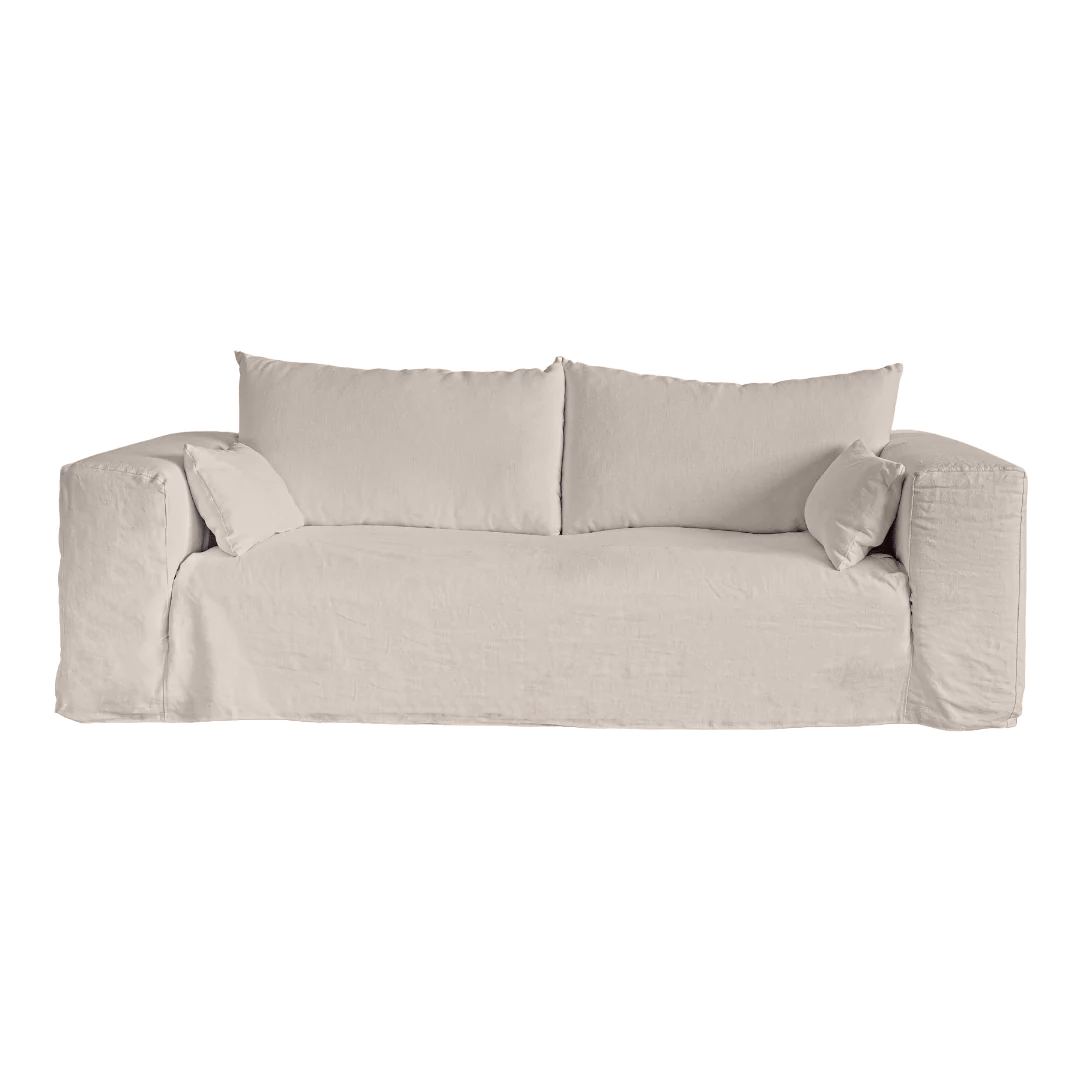 Zoco Home Furniture Ibiza Linen Sofa | 330cm