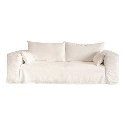 Zoco Home Furniture/Sofa Ibiza Linen Sofa | 330cm