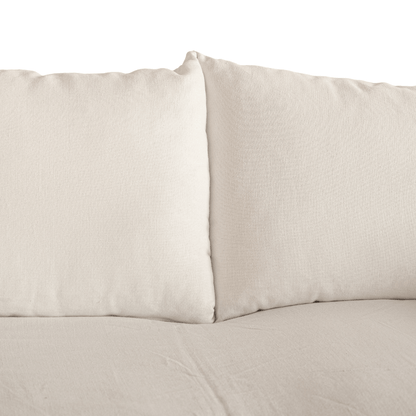 Zoco Home Furniture/Sofa Ibiza Linen Sofa | 330cm