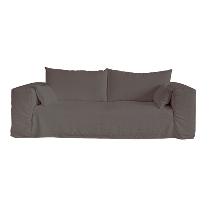 Zoco Home Furniture/Sofa Ibiza Linen Sofa | 330cm