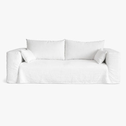 Zoco Home Furniture/Sofa Ibiza Linen Sofa | 330cm