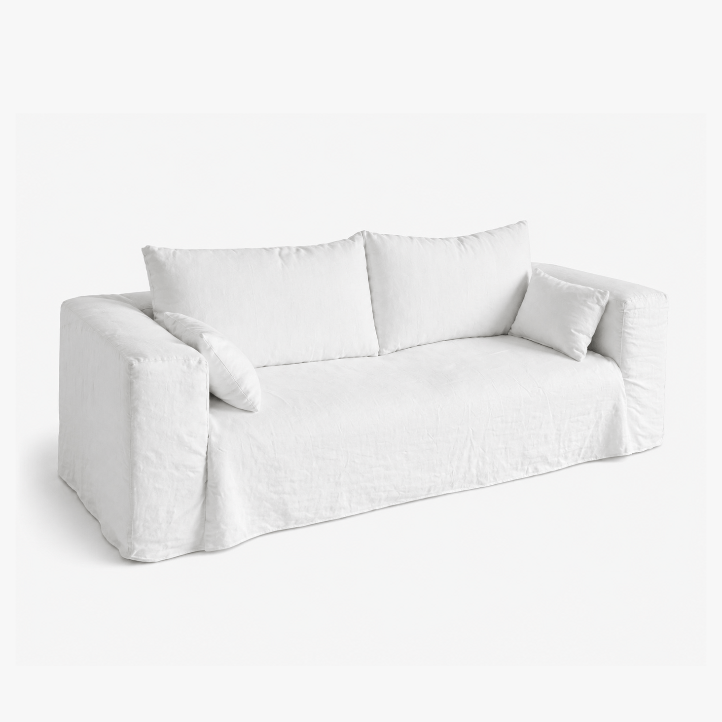 Zoco Home Furniture/Sofa Ibiza Linen Sofa | 330cm
