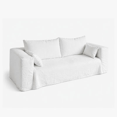 Zoco Home Furniture/Sofa Ibiza Linen Sofa | 330cm