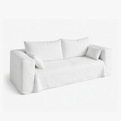 Zoco Home Furniture/Sofa Ibiza Linen Sofa | 330cm