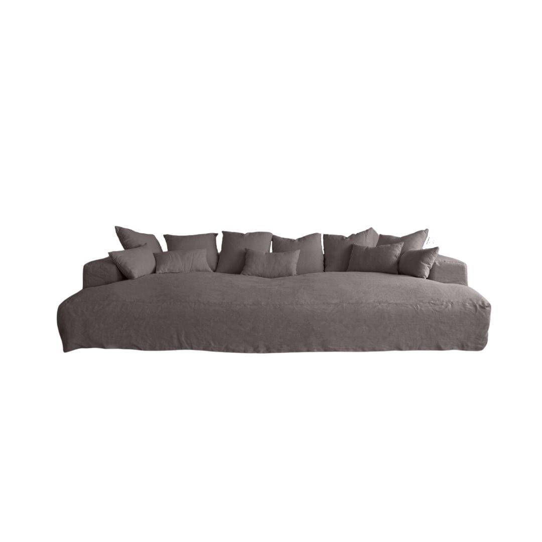 Zoco Home Furniture/Sofa Ibiza Linen Sofa | XL 330cm