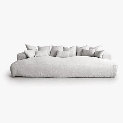 Zoco Home Furniture/Sofa Ibiza Linen Sofa | XL 330cm