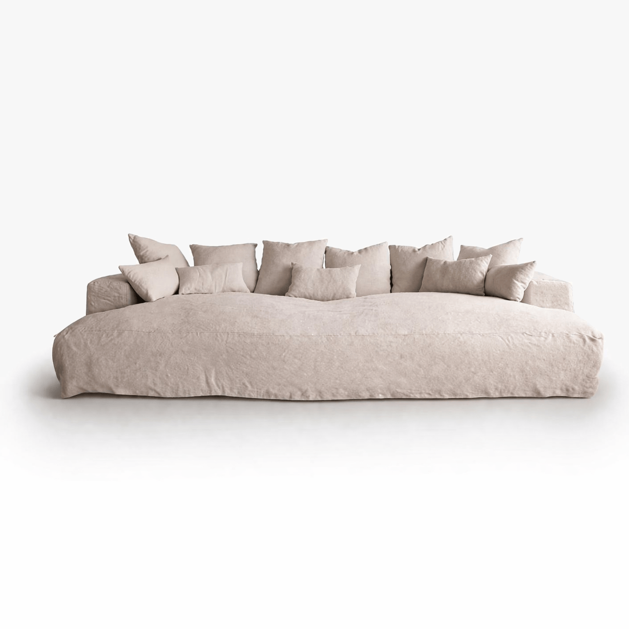 Zoco Home Furniture/Sofa Ibiza Linen Sofa | XL 330cm