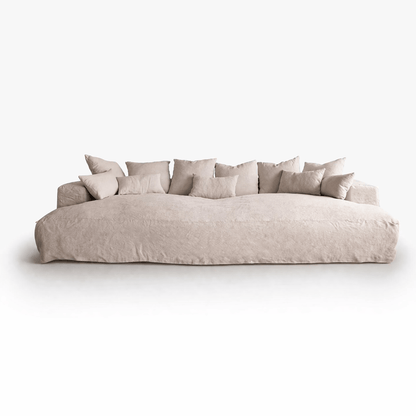 Zoco Home Furniture/Sofa Ibiza Linen Sofa | XL 330cm