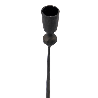 Zoco Home Decor/Accessories Iron Candle Stand | Black 6x29cm