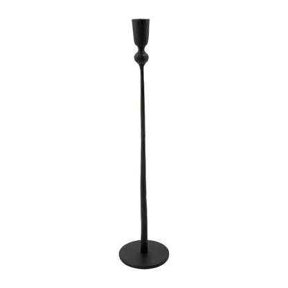Zoco Home Decor/Accessories Iron Candle Stand | Black 7x41cm