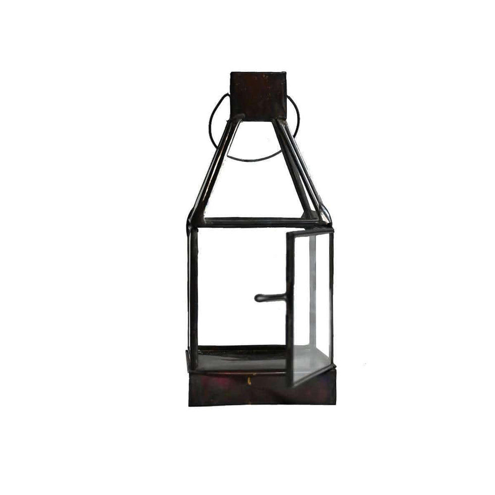 Zoco Home Lighting Iron Lantern | Black | 20cm