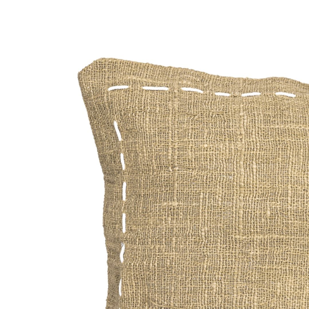 Zoco Home Decor/Textile/Cushions Jemina Square Cushion Border Stitch | 50x50cm