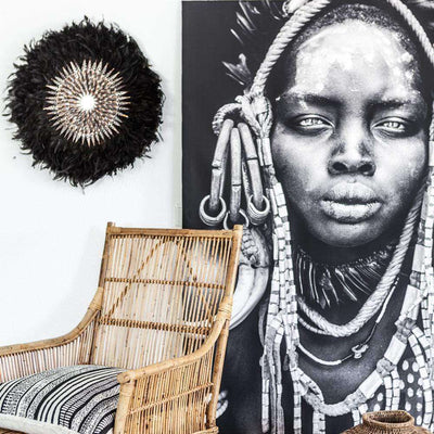 Zoco Home : Decoración de pared JuJu Hat | Negro