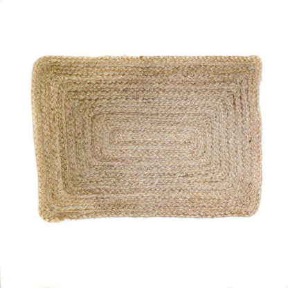 Zoco Home Decor/Kitchen/Tableware Jute Table Mat | Natural 50x35cm