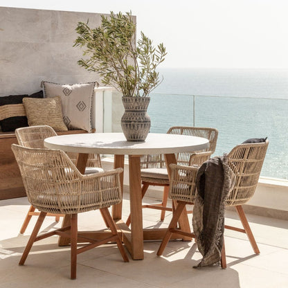 Zoco Home Outdoor/Table/Dining Kai Round Dining Table