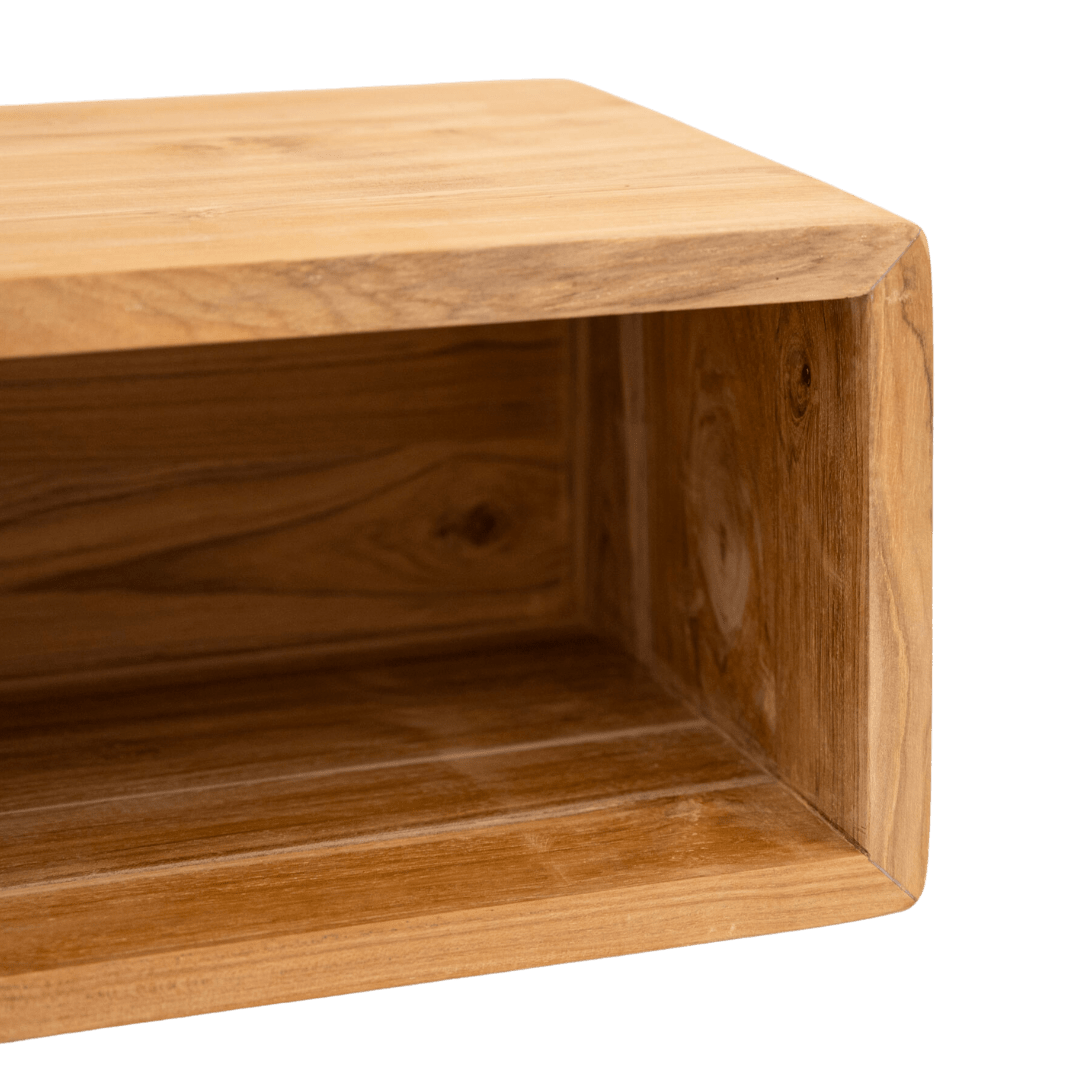 Zoco Home Furniture Kayu Floating Night Stand