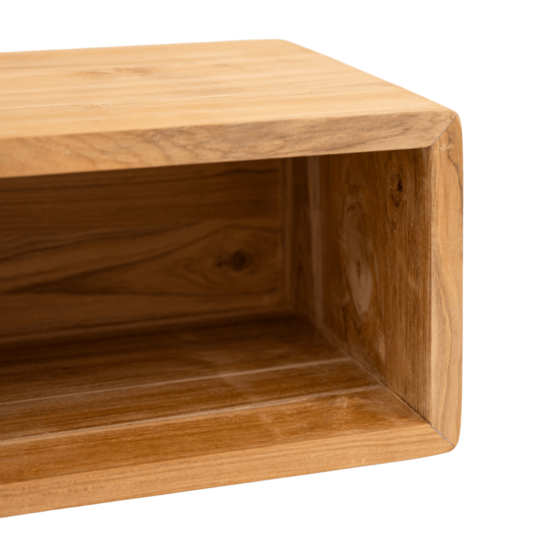 Zoco Home Furniture/Table Kayu Floating Night Stand