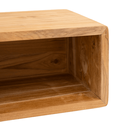 Zoco Home Furniture/Table Kayu Floating Night Stand