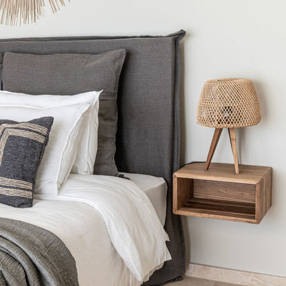 Zoco Home Furniture/Table Kayu Floating Night Stand