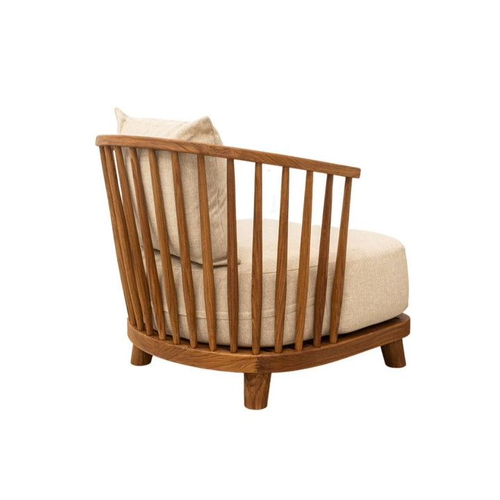 Zoco Home Kayu Teak Lounge Chair | 80x92x73cm