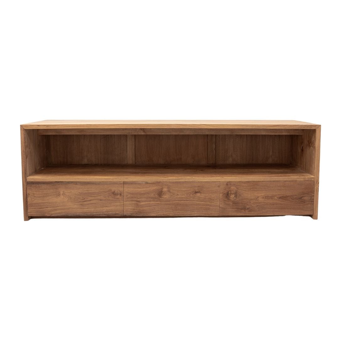 Zoco Home Cabinet Kayu TV Stand | 170x45x55cm