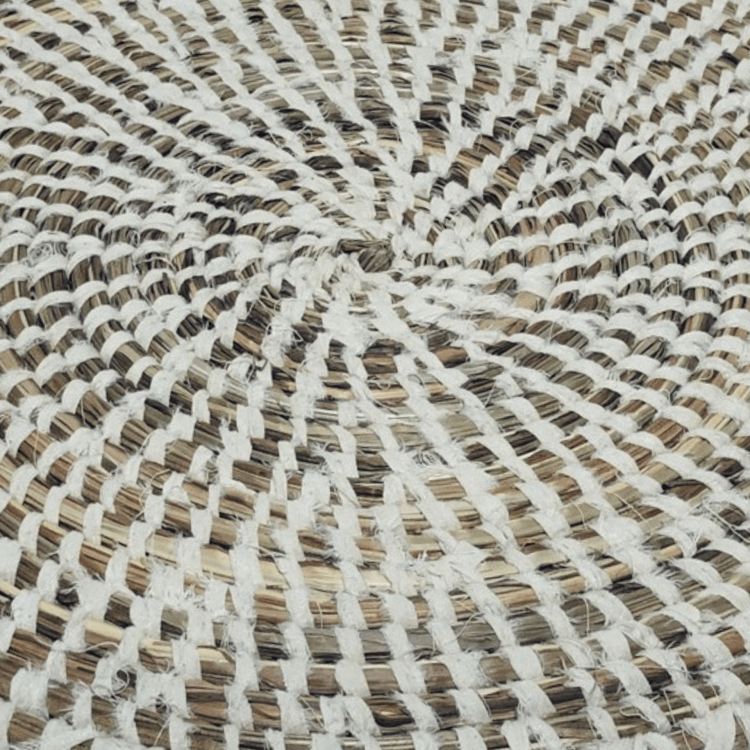 Zoco Home Decor/Kitchen Kindia Table Mat | Natural/White