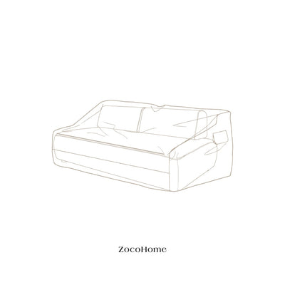 Zoco Home Furniture/Sofas/Accessories Lagos Outdoor Protective Cover Two Seater Sofa