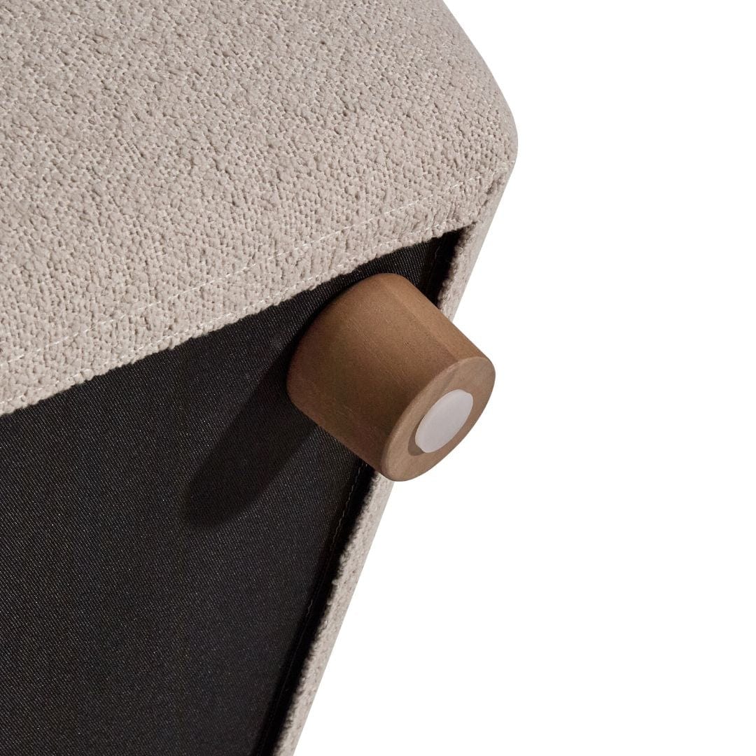 Zoco Home Decor Lagos Teak Wood Legs