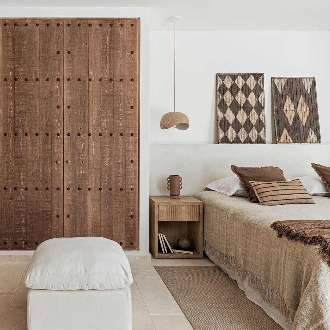 Zoco Home Muebles/Puf de lino Laguna | 110 cm