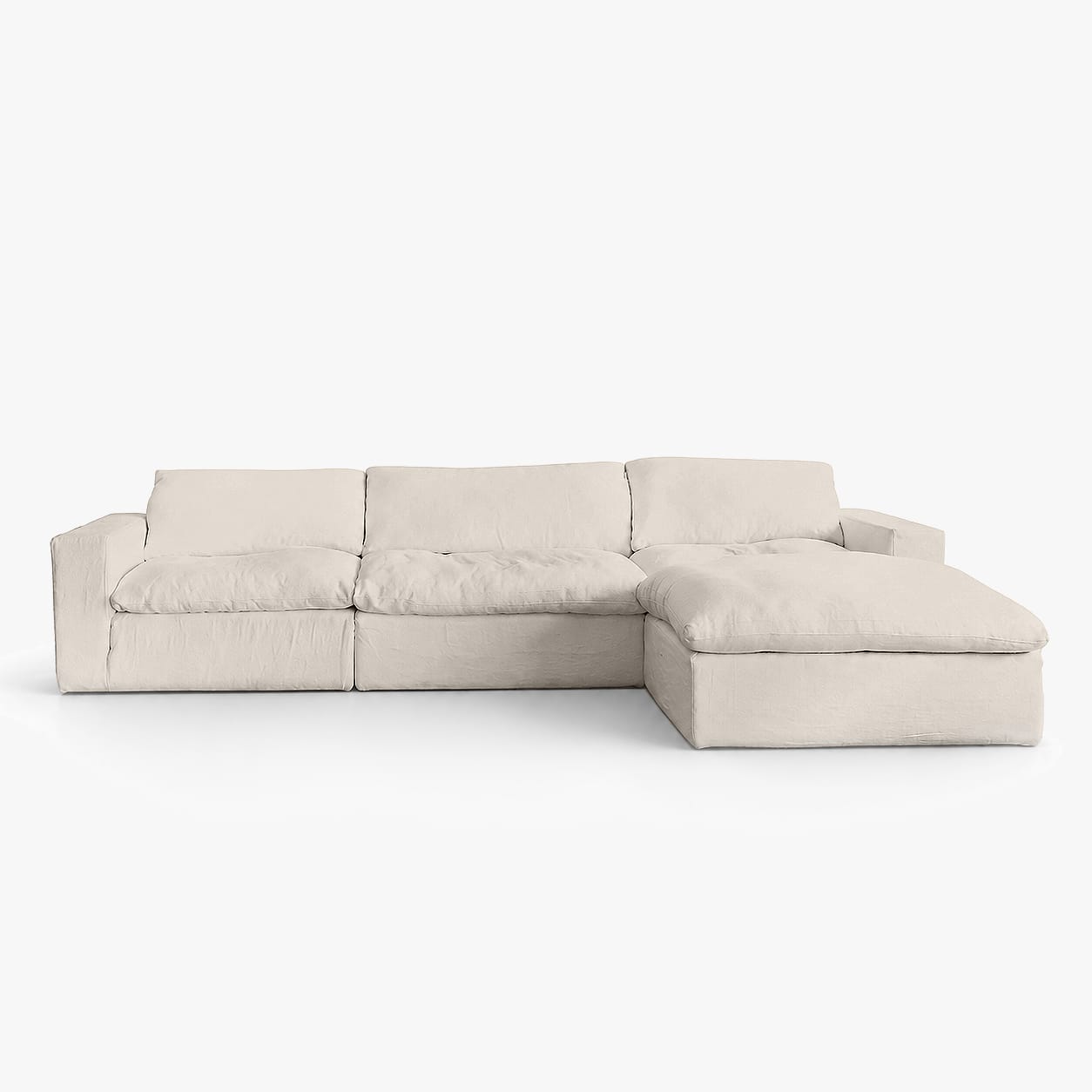 Zoco Home Furniture/Sofa Laguna Linen Sofa