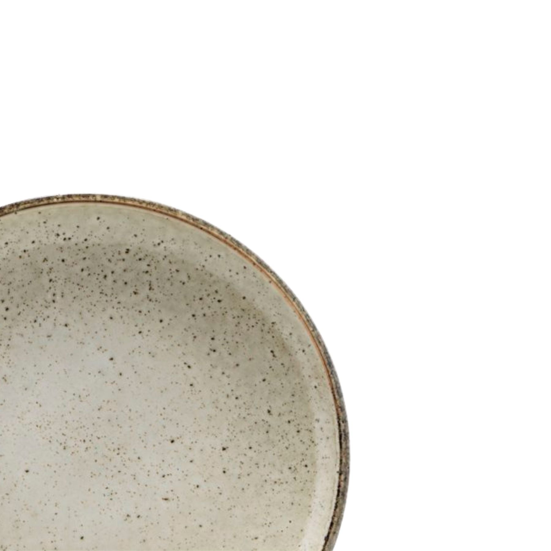 Zoco Home Decor/Kitchen Lake Stoneware Plate | Grey 27x3.5cm