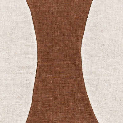 Zoco Home Capa de almofada Leora Castanho Açúcar | 50x50 cm