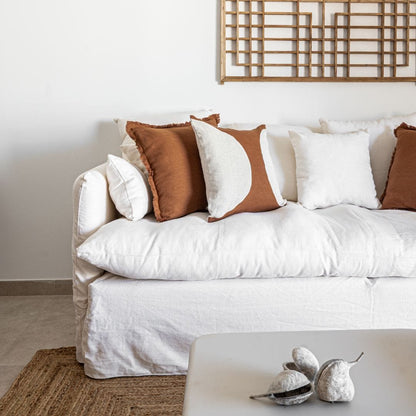 Zoco Home Decor/Textile/Cushions Leora Cushion Cover Brown Sugar | 50x50cm