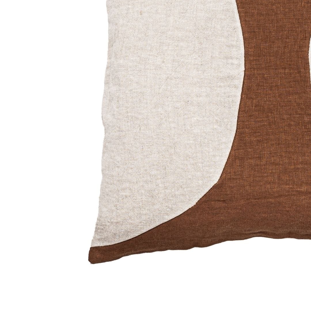 Zoco Home Decor/Textile/Cushions Leora Cushion Cover Brown Sugar