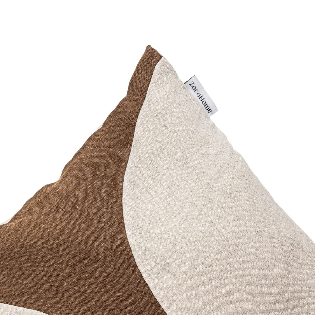 Zoco Home Decor/Textile/Cushions Leora Cushion Cover Mocha | 50x50cm