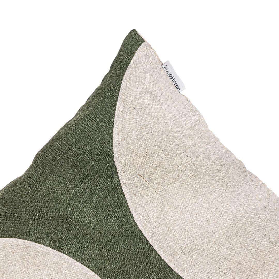 Zoco Home Decor/Textile/Cushions Leora Cushion Cover Olive