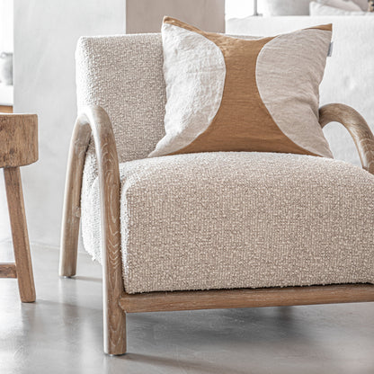 Zoco Home Decor/Textile/Cushions Leora Cushion Cover Wheat | 50x50cm