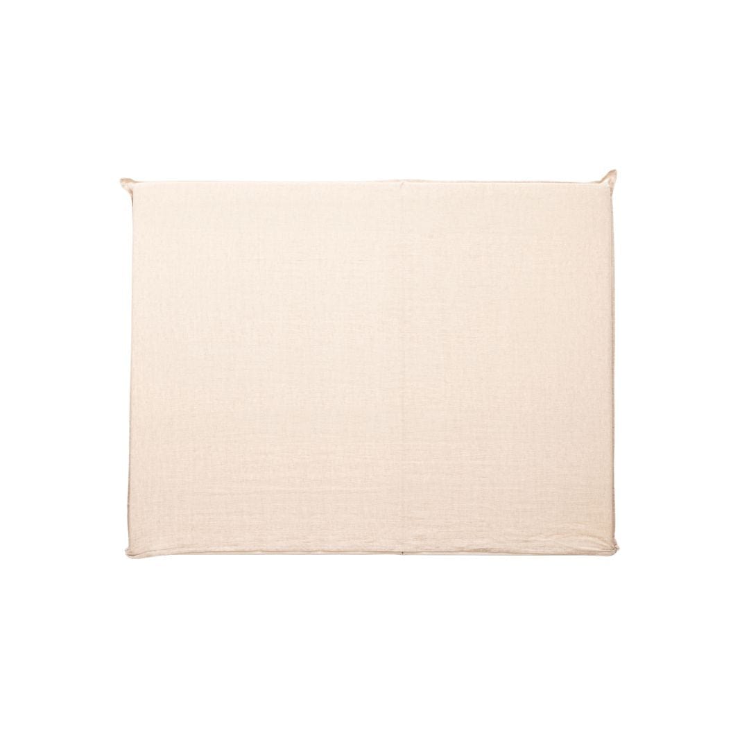 Zoco Home Furniture/Bed Linen and Cotton Headboard | Natural