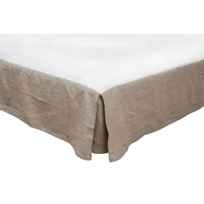 Zoco Home Decor/Textile Linen Cotton Bedskirt | Natural