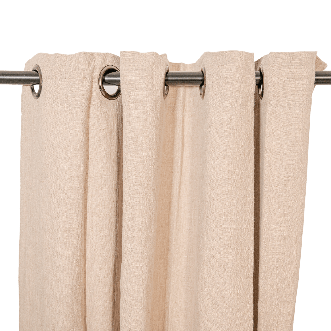 Zoco Home Linen Curtain | Sand 140x280cm