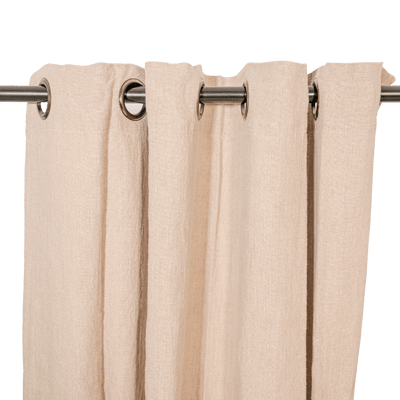 Zoco Home Leinenvorhang | Sand 140 x 280 cm