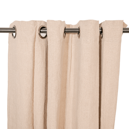 Zoco Home Decor/Textile Linen Curtain | Sand 140x280cm