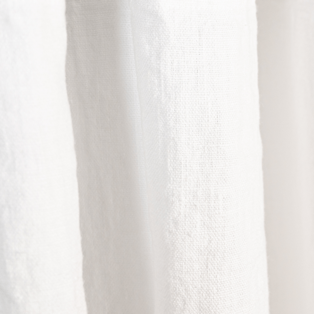 Zoco Home Home Accesories Linen Curtain | White 140x280cm