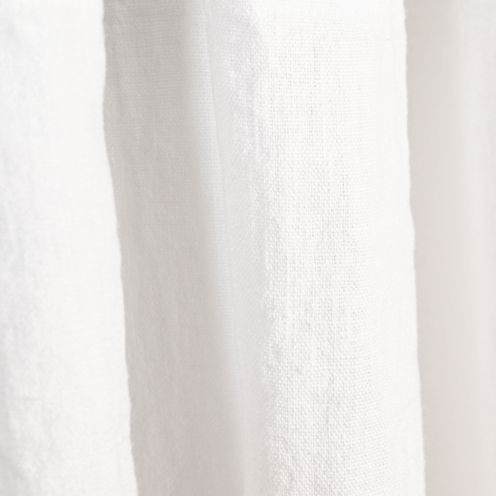 Zoco Home Home Accesories Linen Curtain | White 140x360cm